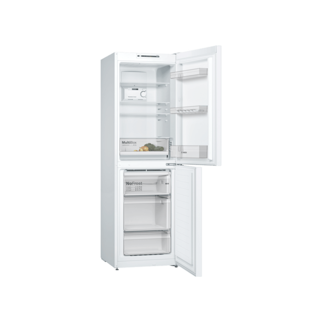 Bosch KGN34NWEAG Frost Free Fridge Freezer - White - A++ Energy Rated