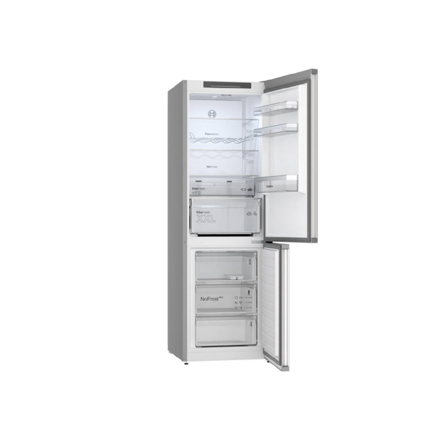 Bosch KGN362LDFG 60cm Fridge Freezer - Inox-look