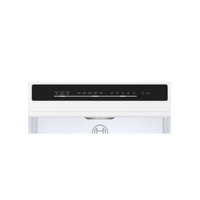 Bosch KGN362LDFG 60cm Fridge Freezer - Inox-look