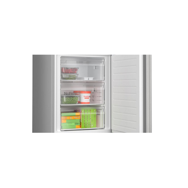 Bosch KGN362LDFG 60cm Fridge Freezer - Inox-look
