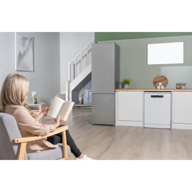 Bosch KGN392LAF 60cm 70/30 Fridge Freezer - Stainless Steel