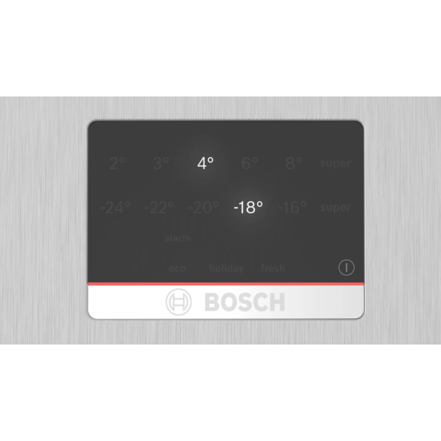 Bosch KGN397LDFG 60cm 60/40 Frost Free Fridge Freezer - Stainless Steel