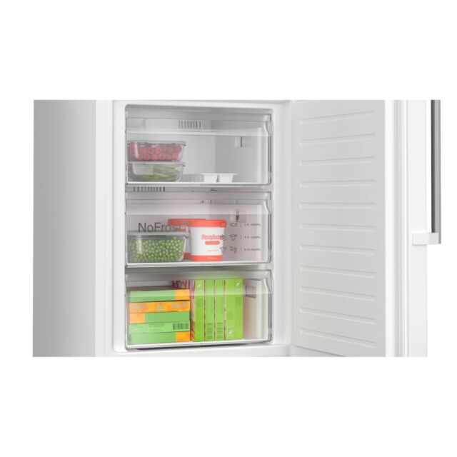 Bosch KGN39AWCTG 60cm Frost Free Fridge Freezer - White