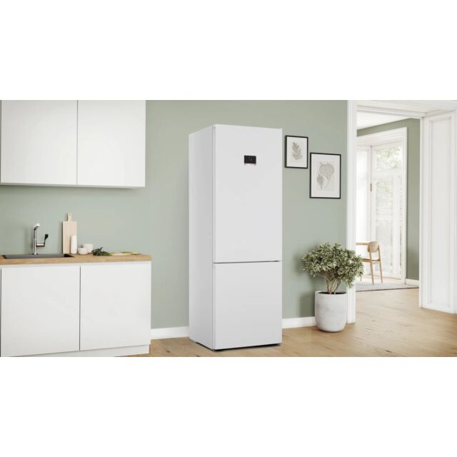 Bosch KGN497WDFG 70cm 70/30 Frost Free Fridge Freezer - White