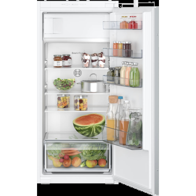 Bosch KIL42NSE0G 54.1cm Built-In Larder Fridge - White