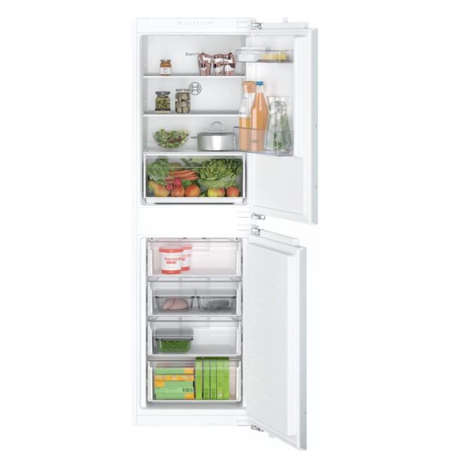 Bosch KIN85NFE0G 54.1cm 50/50 Built In No Frost Fridge Freezer