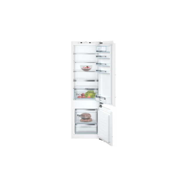 Bosch KIS87AFE0G Series 6 KIS87AFE0G 55.8cm 70/30 Integrated Low Frost Fridge Freezer - Fixed Hinge