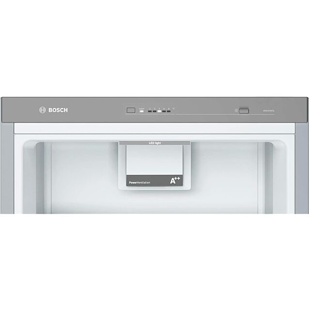 Bosch KSV36VLEP 186x60 Upright Fridge VitaFresh bottle rack LED light 7 glass shelves 5 door shelves