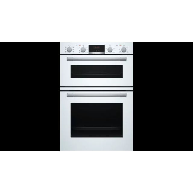 Bosch MBS533BW0B Series 4 Built-In Double Electric Oven