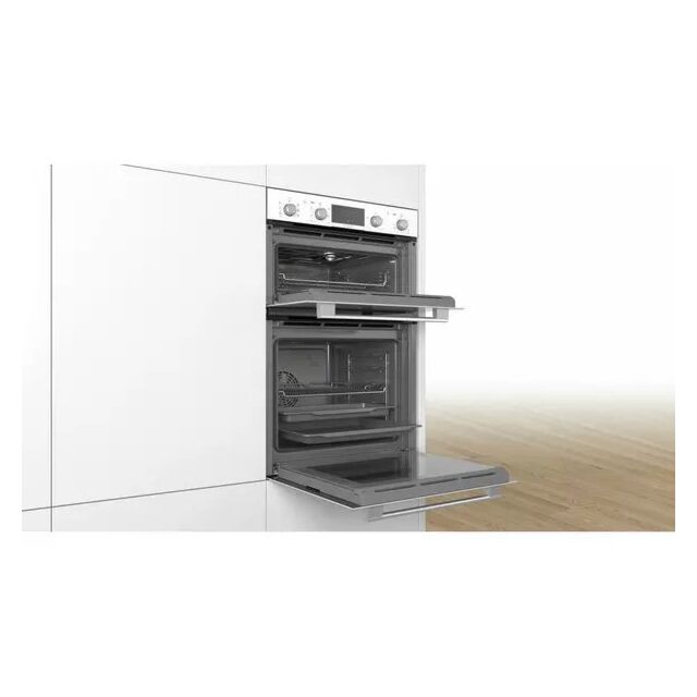 Bosch MBS533BW0B Series 4 Built-In Double Electric Oven