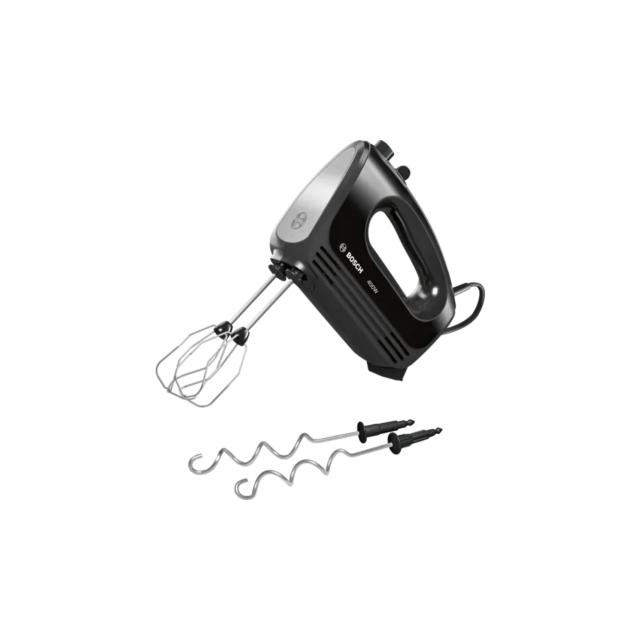 Bosch MFQ2420BGB CleverMixx Hand Mixer, - Black