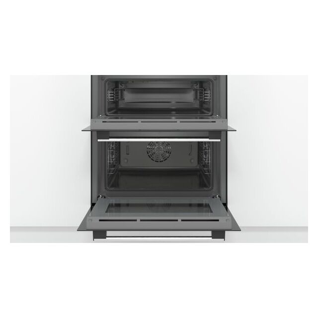 Bosch NBS533BS0B Series 4 Built-Under Double Electric Oven