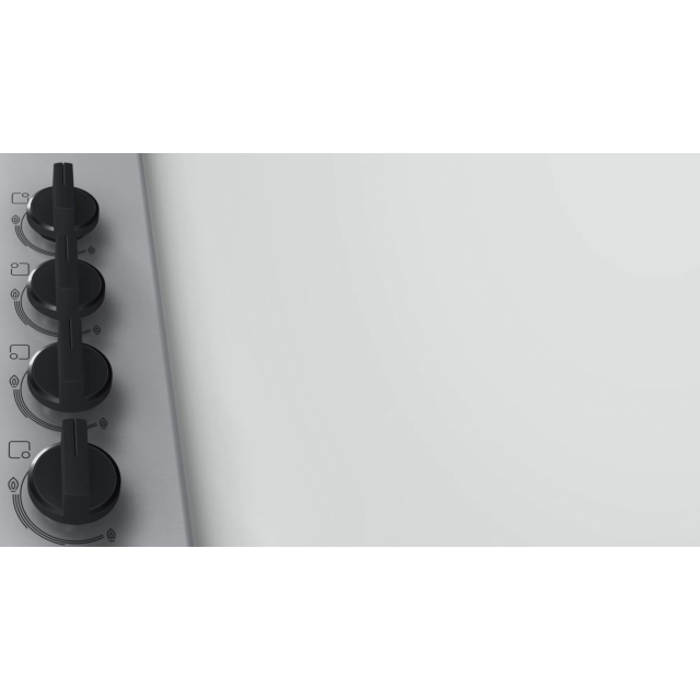 Bosch PBP6B5B80 58cm Gas Hob - Stainless Steel