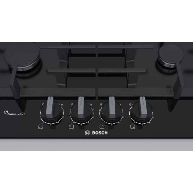 Bosch PPP6A6B90 59cm Gas Hob - Black