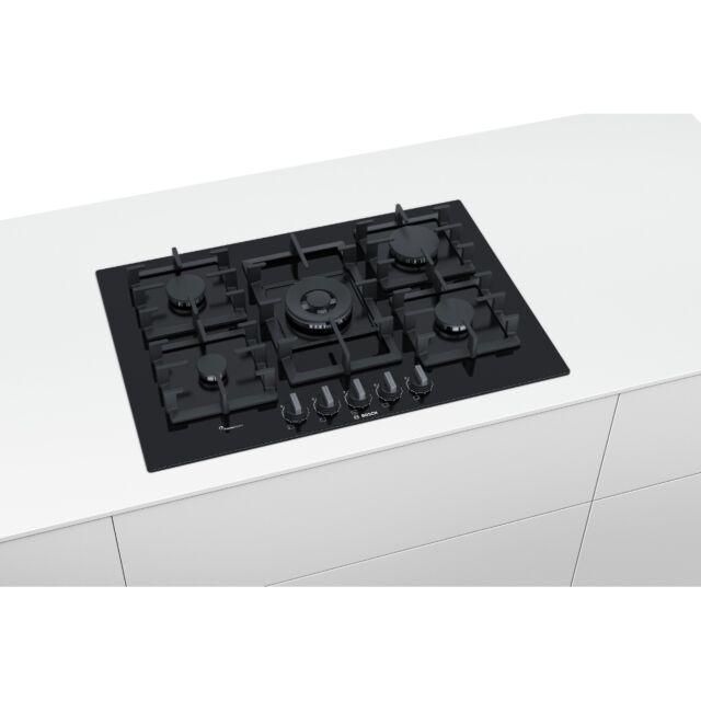 Bosch PPQ7A6B90 Gas On Glass Hob