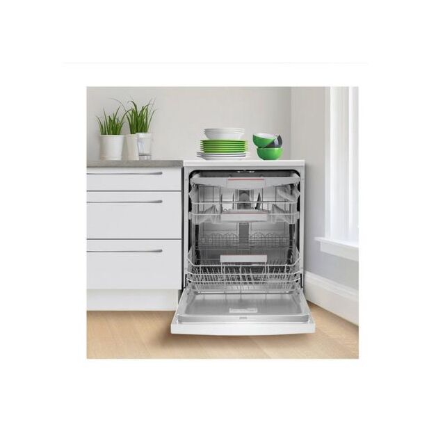 Bosch SGS4HCW40G Full Size Dishwasher With Extra Dry White 14 Place Settings
