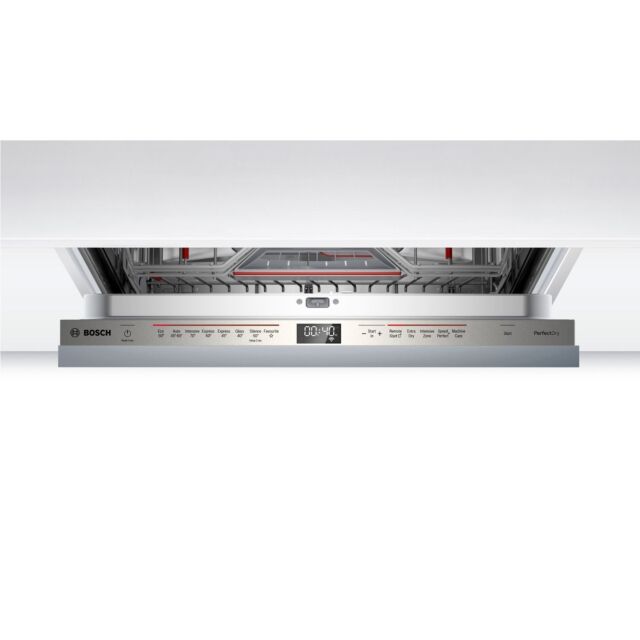 Bosch SMD6ZCX60G Built In Full Size Dishwasher - 13 Place Settings