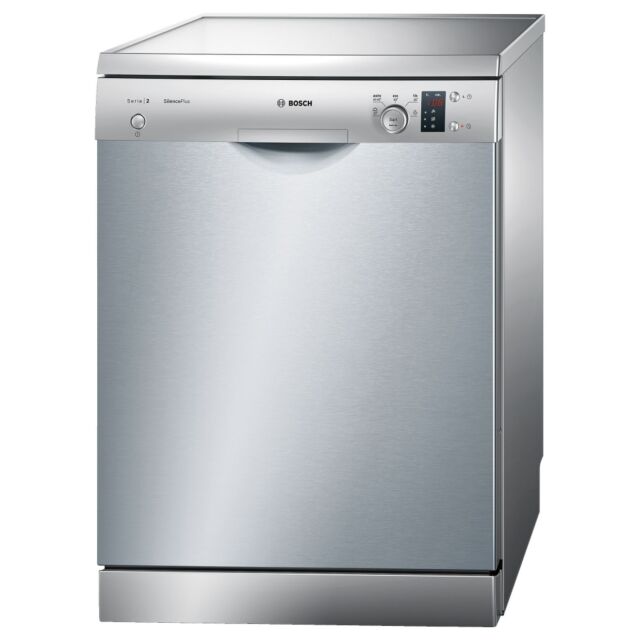 Bosch SMS25AI00E 60cm Serie 2 Freestanding Dishwasher – SILVER - Energy Rating A+