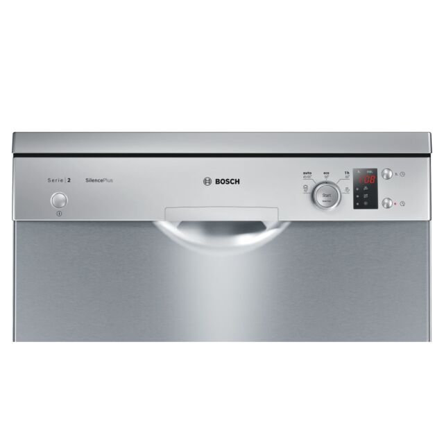 Bosch SMS25AI00E 60cm Serie 2 Freestanding Dishwasher – SILVER - Energy Rating A+