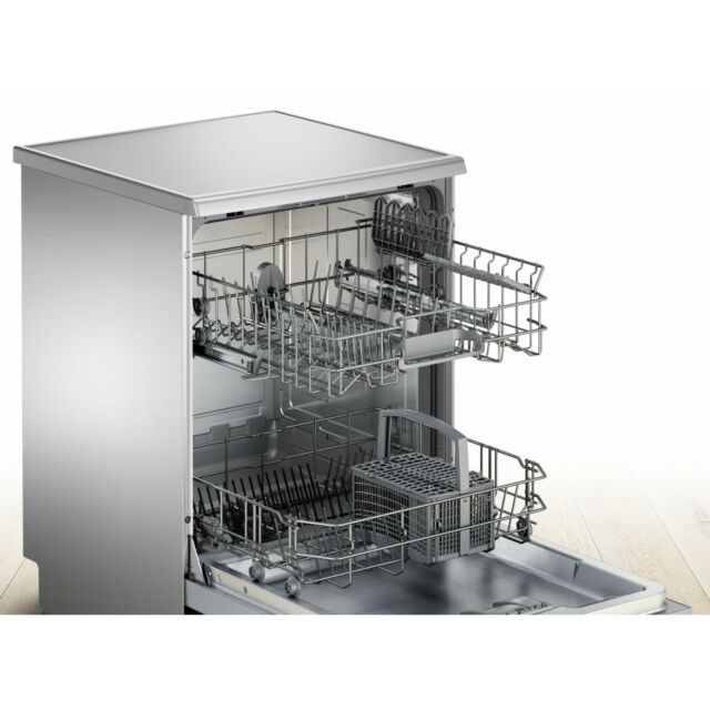 Bosch SMS25AI00E 60cm Serie 2 Freestanding Dishwasher – SILVER - Energy Rating A+