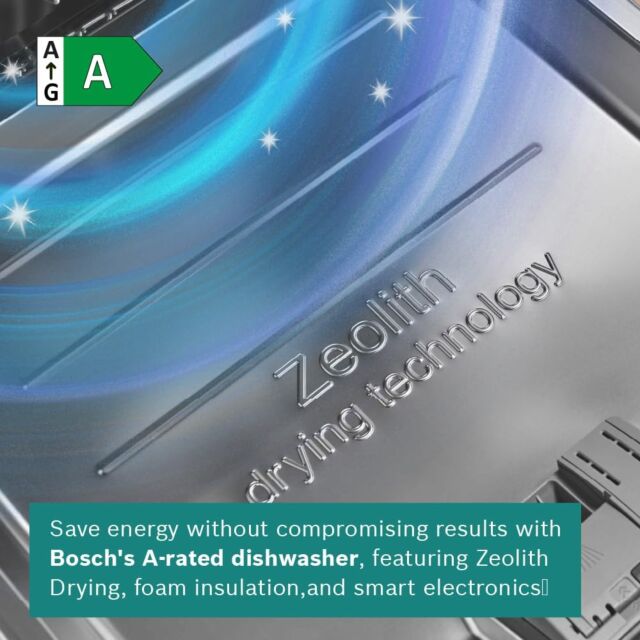Bosch SMS6TCI01G Intelligent PerfectDry Zeolith 8 programmes Touch control Max Flex baskets Vario Dr