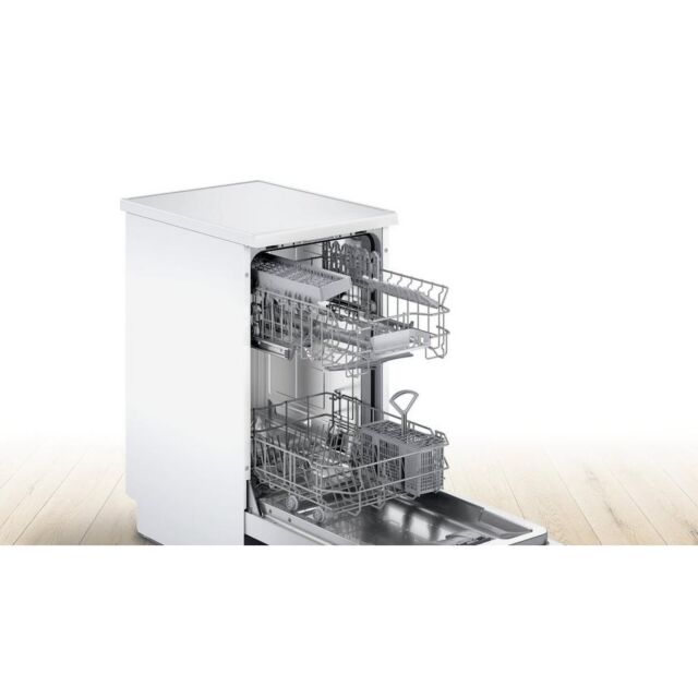 Bosch SRS2IKW04G Slimline Dishwasher White 9 Place Settings