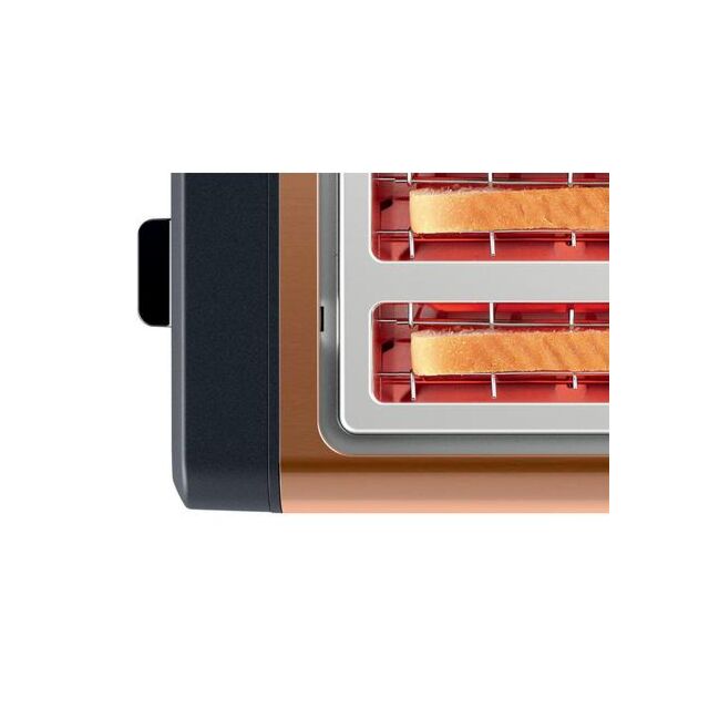 Bosch TAT4P449GB 4 Slice Toaster - Copper