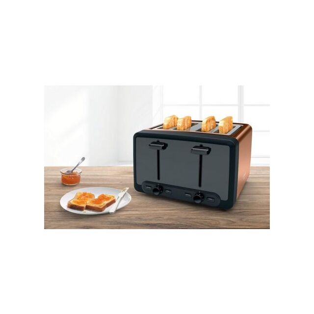 Bosch TAT4P449GB 4 Slice Toaster - Copper