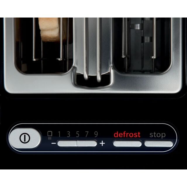 Bosch TAT8613NGB Styline TAT8613NGB 2 Slice Toaster -Black