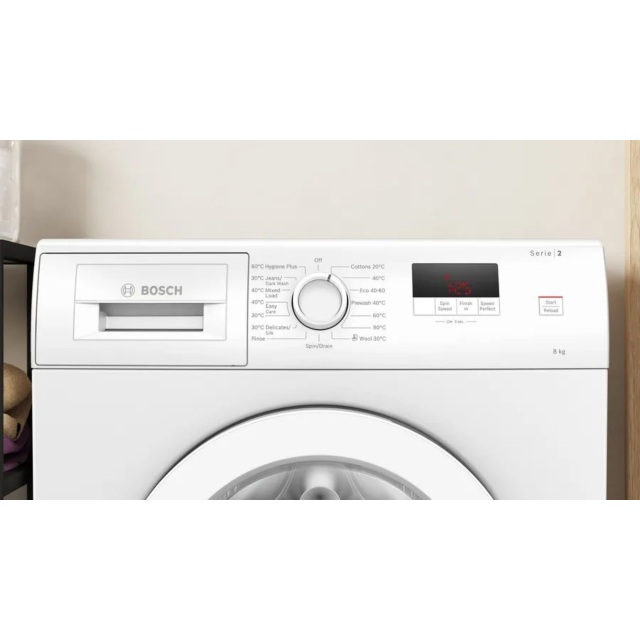 Bosch WAJ28002GB 8kg 1400 Spin Washing Machine - White