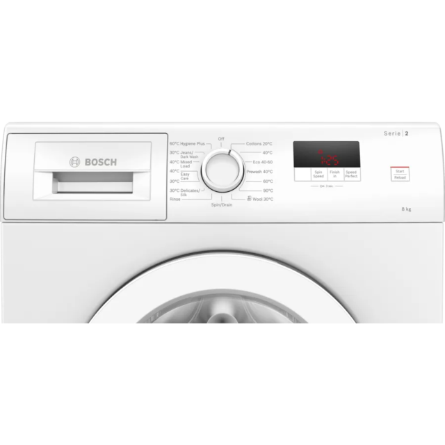 Bosch WAJ28002GB 8kg 1400 Spin Washing Machine - White