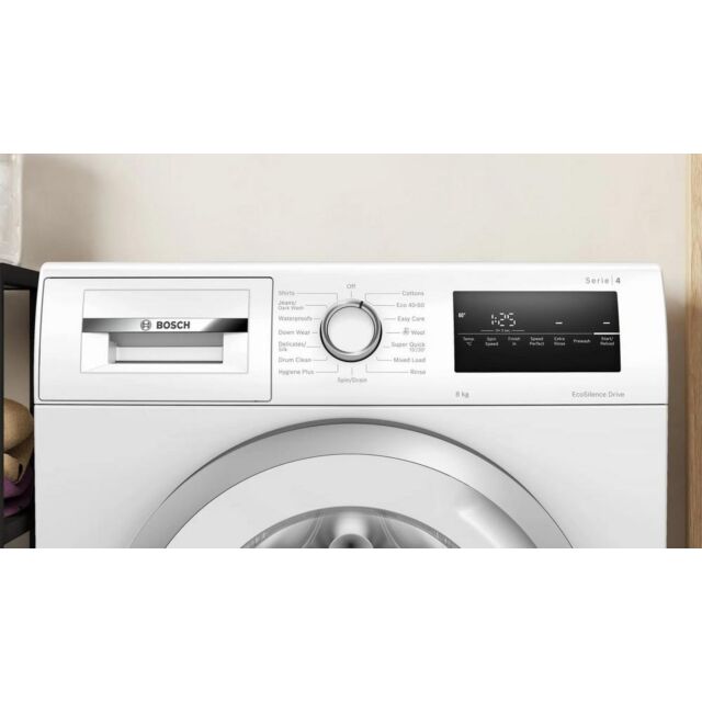 Bosch WAN28258GB 8Kg 1400 Spin Washing Machine - White