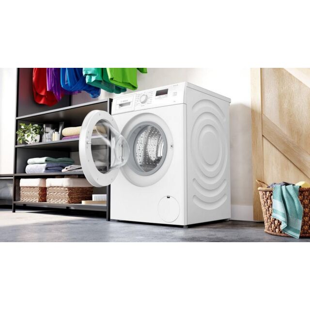 Bosch WGE03408GB 8Kg 1400 Spin Washing Machine - White