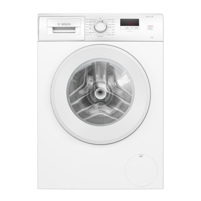 Bosch WGE03408GB 8Kg 1400 Spin Washing Machine - White