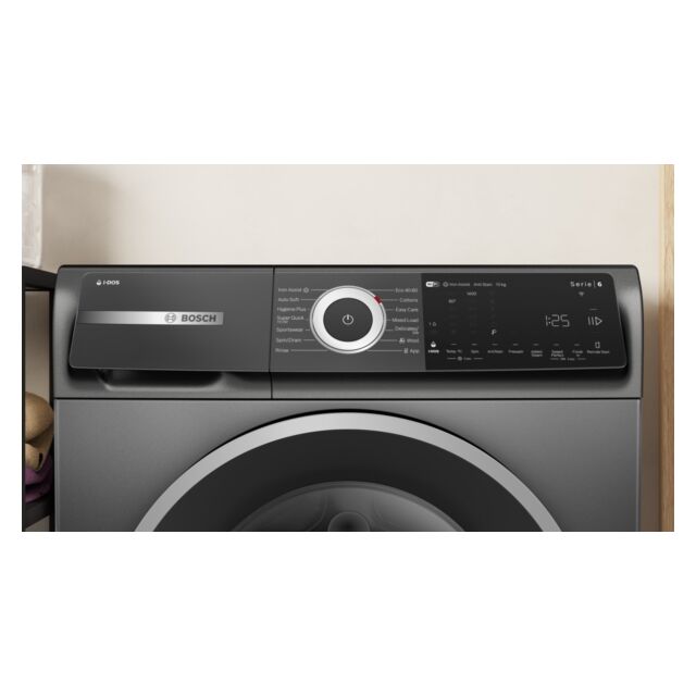 Bosch WGH254ARGB 10kg , 1400rpm , i-DOS Washing Machine - Cast iron grey