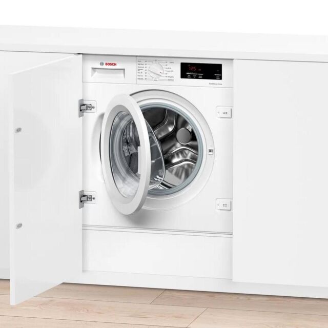 Bosch WIW28302GB 8kg 1400 Spin Integrated Washing Machine - White