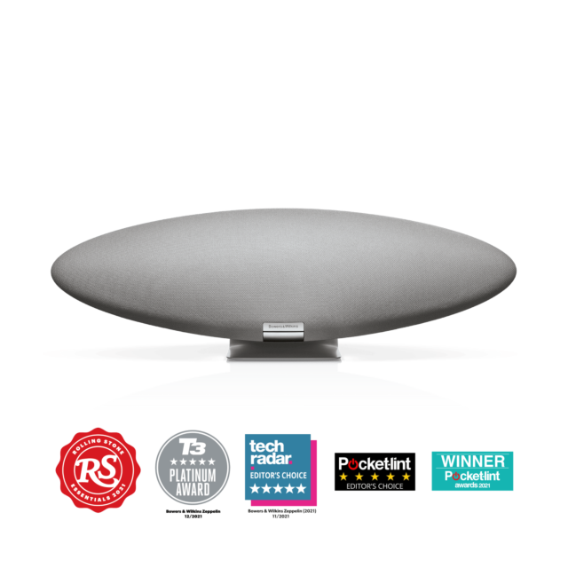 Bowers + Wilkins ZEPPELINPEARLGR B&W Zeppelin Smart Speaker - Pearl Grey