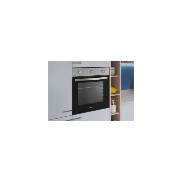 Candy FIDCX403 Single Fan Assisted Oven In Stainless Steel 