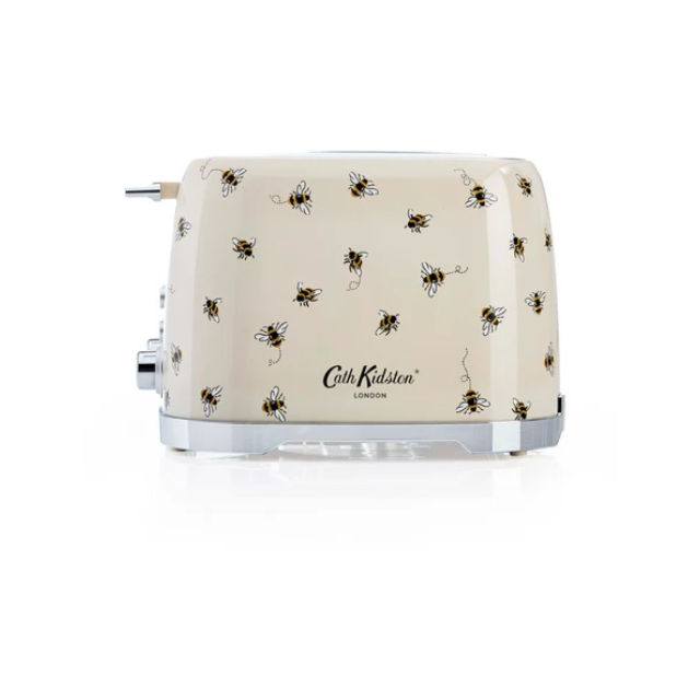 Cath Kidson VQTA572CKBBUK 4 Slice Toaster In Cream Bees