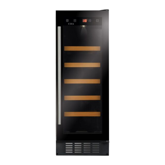 Cda FWC304BL Wine Cooler 300Mm In Black 
