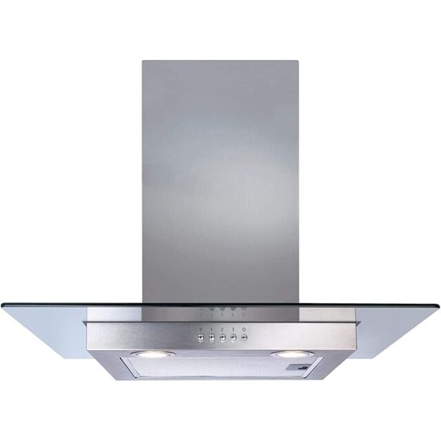 Cda ECN62SS Flat glass extractor, Ducted/re-circulating, 3 speeds, SS