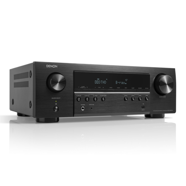 Denon AVRS670HBKE2GB 8K AV Receiver with HEOSÂ® Built-in - Black