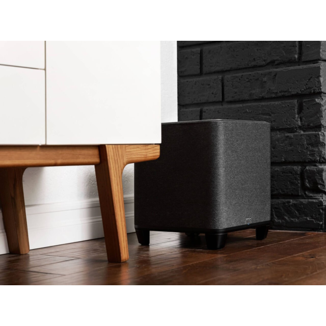 Denon DHTSUB Home SUBBKE2GB Wireless Subwoofer - Black