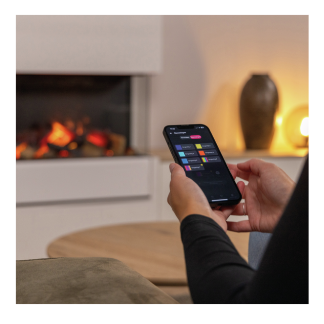 Dimplex 3-STEP-RGB 3 Step Multi Optimyst Electric Fire