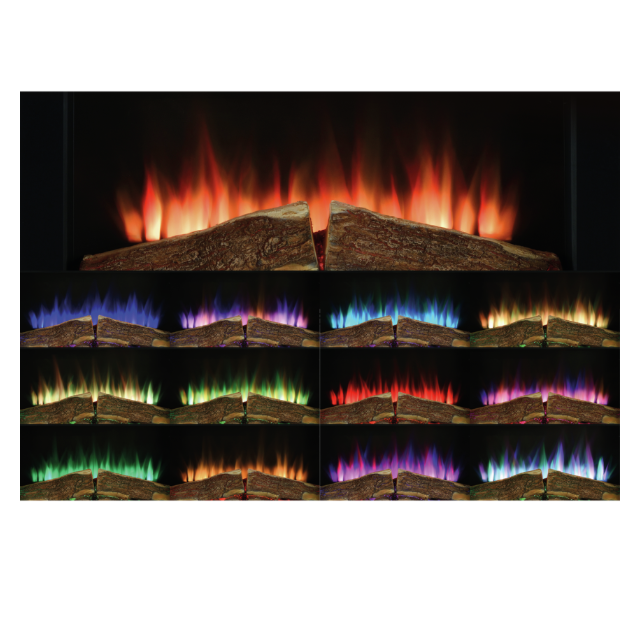 Dimplex 3-STEP-RGB 3 Step Multi Optimyst Electric Fire