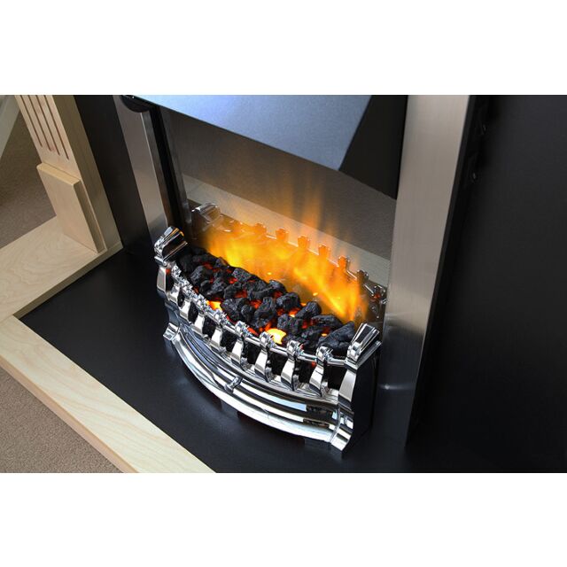 Dimplex BAL20CH Balmoral Inset Fire In Chrome 