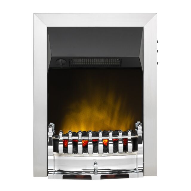 Dimplex BAL20CH Balmoral Inset Fire In Chrome 