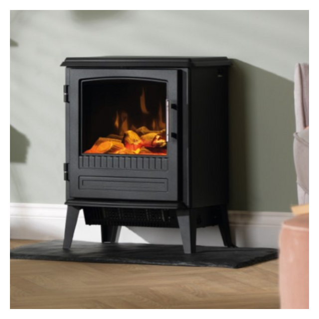 Dimplex BAR20 Bari Stove Fire In Black 