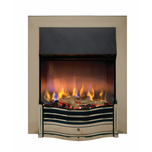 Dimplex DMF20AB3D Dumfries Antique Brass Optiflmae 3D