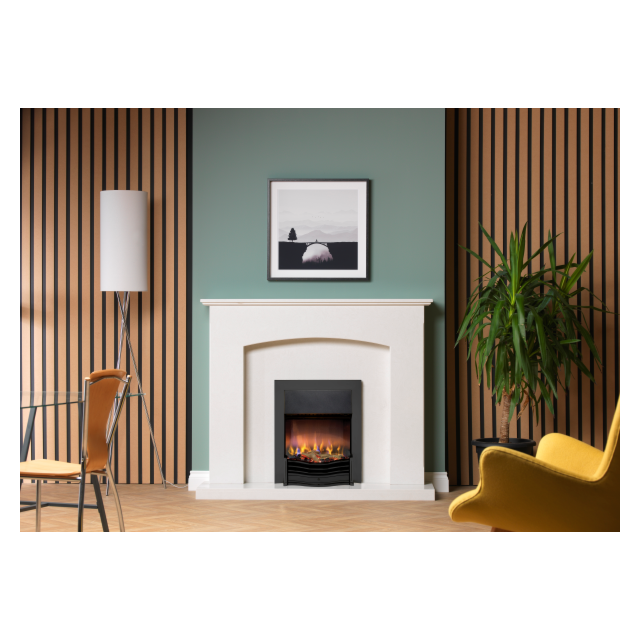 Dimplex DMF20BL Black Inset Fire - Optiflame 3D Technology